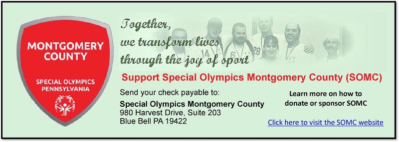 Support Special Olympics Montgomery County