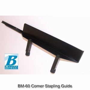 Corner stapling guide to BM60 Booklet Maker