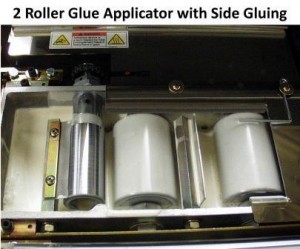 DigiBinder Twin Roller Glue Applicator with Side Gluing